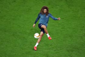 Ethan Ampadu of Chelsea trains during the Chelsea FC training session on the eve of the UEFA Europa League (Photo by Francois Nel/Getty Images)