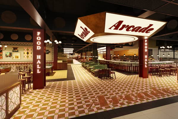 The Arcade Food Hall will open in Battersea Power Station