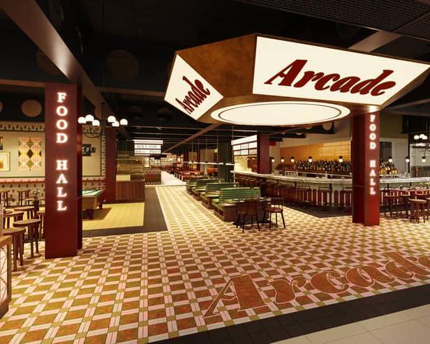 The Arcade Food Hall will open in Battersea Power Station