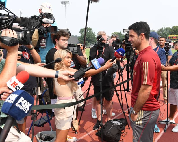 Arsenal’s pre-season preparations are underway (Image: Getty Images)