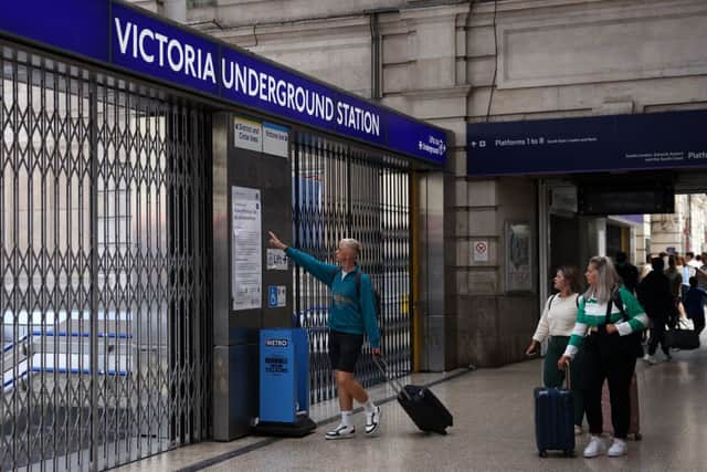 A series of Tube strikes will take place at the end of July