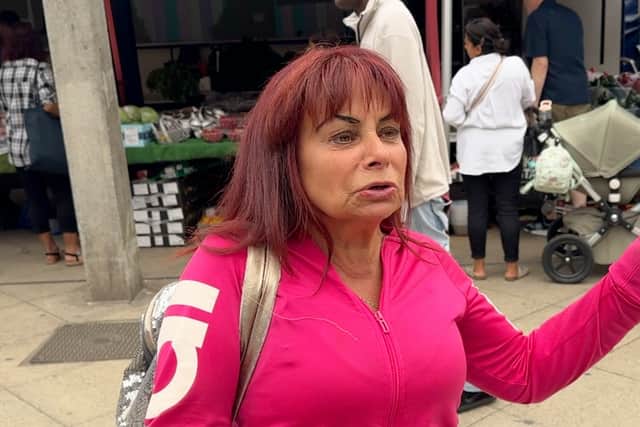 Debbie Cusmans said crime is a key issue for her in Uxbridge. Credit: Jack Abela.
