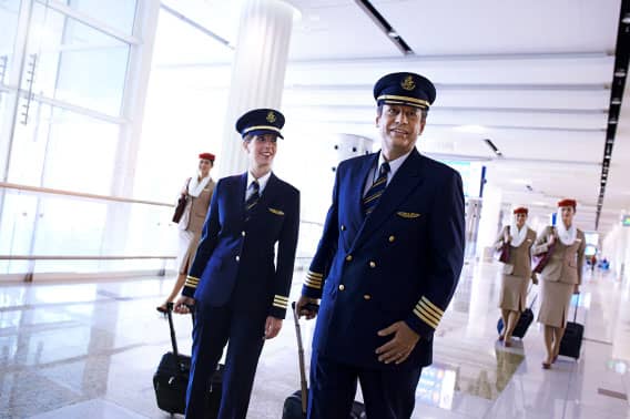 Emirates airlines is hoping to recruit more UK pilots