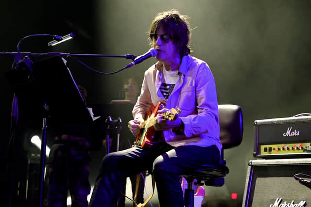Jason Pierce of Spiritualized at Coachella in 2022. (Photo by Theo Wargo/Getty Images for Coachella)