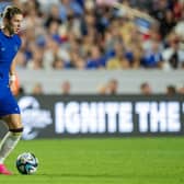 Conor Gallagher #23 of Chelsea FC plays against Wrexham AFC during a pre-season (Photo by Jacob Kupferman/Getty Images)