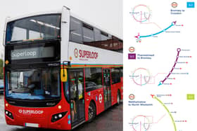 TfL is consulting on three Superloop bus routes. (Picture by TfL)