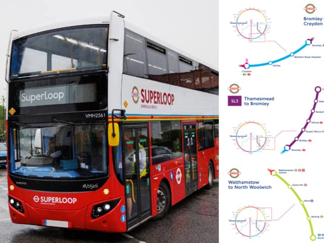 TfL is consulting on three Superloop bus routes. (Picture by TfL)