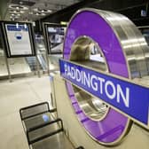 The Elizabeth line at Paddington. (Photo by Leon Neal/Getty Images)