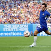  Ben Chilwell #21 of Chelsea in action during a pre season friendly match  (Photo by Adam Hunger/Getty Images)