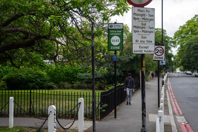 The Ultra Low Emission Zone is due to be expanded to cover all of greater London from August 29. Credit: Carl Court/Getty Images.