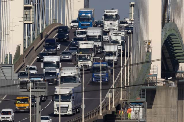 More than 180,000 vehicles use the Dartford Crossing every day, driving between Essex and Kent. Credit: Dan Kitwood/Getty Images.
