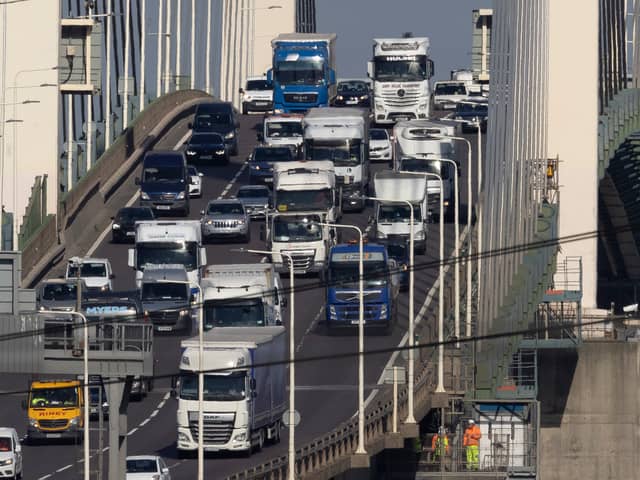 More than 180,000 vehicles use the Dartford Crossing every day, driving between Essex and Kent. Credit: Dan Kitwood/Getty Images.