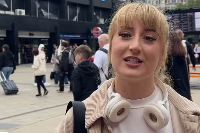 Charlotte at Euston. (Photo by Jack Abela)