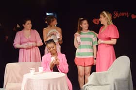 Nevernatal cast (clockwise from left): Georgina (Candice Price), Willow (Flora Ogilvy), Maggie (Lucy Renton), Isabelle (Charlotte Cattrall) and Catherine (Jadene Renée Prospere). Credit: Nevernatal