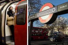 Jubilee line passengers found themselves at a platform not on the service’s map. (Photos by Oli Scarff/Tolga Akmen/AFP via Getty Images)