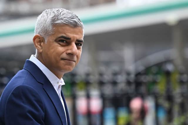 Sadiq Khan announced the ULEZ scrappage scheme will be expanding to provide more support for Londoners having to upgrade their older, non-compliant vehicles. Credit: Justin Tallis/AFP via Getty Images.