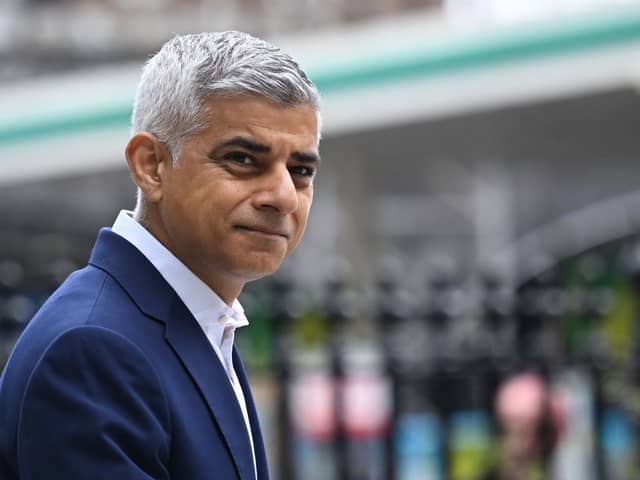 Sadiq Khan announced the ULEZ scrappage scheme will be expanding to provide more support for Londoners having to upgrade their older, non-compliant vehicles. Credit: Justin Tallis/AFP via Getty Images.