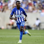 MoisÃ©s Caicedo #25 of Brighton & Hove Albion in action during the Premier League Summer Series (Photo by Adam Hunger/Getty Images for Premier League)