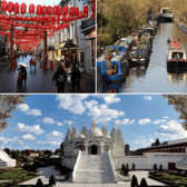 From the grandeur of Neasden Temple to the hustle and bustle of Chinatown, London has plenty of majestic spots that make you feel like you’re abroad.
