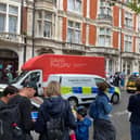 A man has been arrested after reportedly stabbing someone near the British Museum. Credit: Kit.