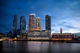 Three towers, the tallest of which will be almost 200m high, are among the plans for a major development on Blackfriars Road. Credit: Foster + Partners.