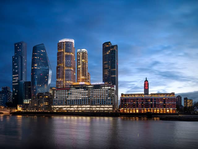 Three towers, the tallest of which will be almost 200m high, are among the plans for a major development on Blackfriars Road. Credit: Foster + Partners.