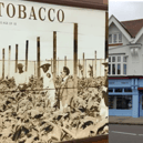 Farrants shop in Cobham has been criticised for having a racist image of a tobacco plantation