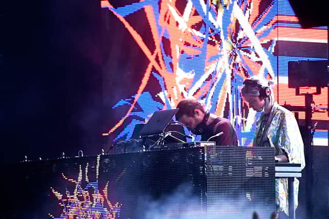 Aphex Twin at Coachella in 2019. (Photo by Frazer Harrison/Getty Images for Coachella)