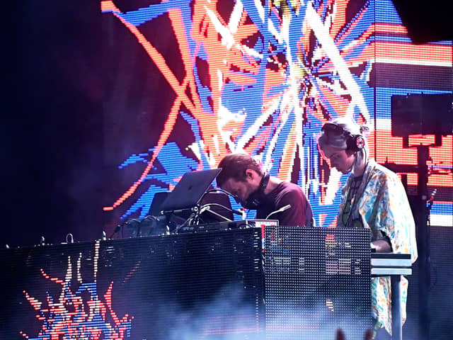 Aphex Twin at Coachella in 2019. (Photo by Frazer Harrison/Getty Images for Coachella)