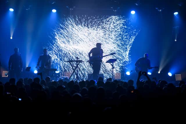 British musician, producer and DJ Simon Green alias Bonobo at the 51st Montreux Jazz Festival in 2017. (Photo by FABRICE COFFRINI/AFP via Getty Images)