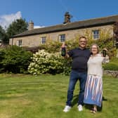 Omaze Blood Cancer UK Million Pound House Draw Yorkshire winner Eliza Yahioglu with husband Gokhan. (Photo by Omaze)