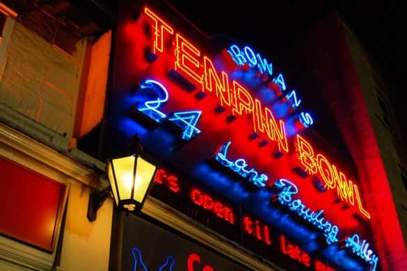Rowans Ten Pin Bowling at Finsbury Park