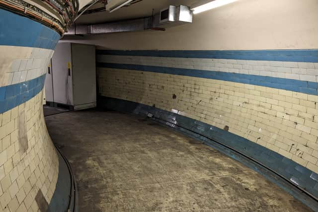 Hidden parts of Baker Street station