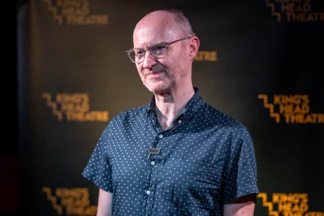 Mark Gatiss was one of the famous faces who performed at the closing event for the King’s Head Theatre in Islington