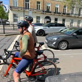 Bike boxes have become increasingly common on the UK’s roads since being introduced in 1986. Credit: André Langlois.