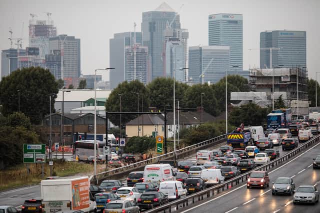 Tolls are planned for the Blackwall Tunnel and Silvertown Tunnel once the latter opens in 2025, largely to manage local traffic levels. Credit:  Jack Taylor/Getty Images.