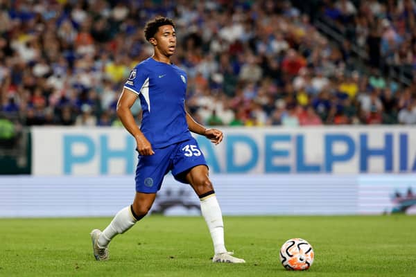 Bashir Humphreys #35 of Chelsea in action during a pre season friendly match  (Photo by Adam Hunger/Getty Images)