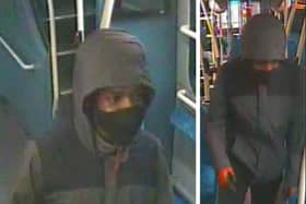 The Met Police have released these images of a suspect in relation to a  “homophobic” double stabbing in Clapham. (Photo by MPS)