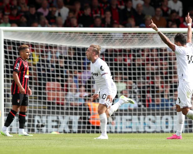 Jarrod Bowen scored the side’s only goal against Bournemouth (Image: Getty Images)