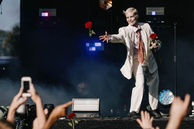 Fever Ray on the Field Day East Stage. (Photo by Danny North)