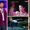 Hotly tipped at the Edinburgh Fringe are (Clockwise l-r) Pierre Novellie, Julia Masli, Janine Harouni and Dan Tiernan. (Photos by the artists/Matt Stronge)