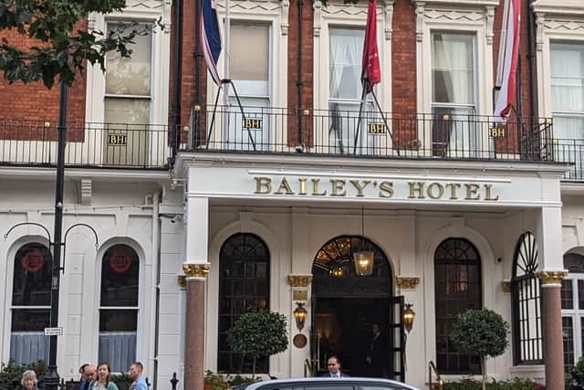 The Bugis Singapore Restaurant is located in the Bailey’s Hotel in South Kensington