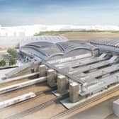 An estimated 250,000 passengers are expected to travel through Old Oak Common every day once it has opened. Credit: HS2.