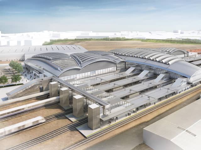 An estimated 250,000 passengers are expected to travel through Old Oak Common every day once it has opened. Credit: HS2.