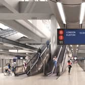Passengers using Old Oak Common will be able to connect with high-speed services to the midlands, Scotland and the north, and the Elizabeth line into London and Heathrow. Credit: HS2.