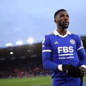 Kelechi Iheanacho of Leicester City during the Premier League match between Southampton (Photo by Alex Pantling/Getty Images)