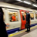 A TfL Tube platform. (Photo by Tolga Akmen / AFP via Getty Images)