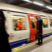 A TfL Tube platform. (Photo by Tolga Akmen / AFP via Getty Images)