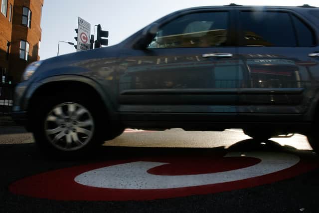 The Congestion Charging Zone was introduced in central London by then-mayor, Ken Livingstone, in 2003. Credit: Cate Gillon/Getty Images.