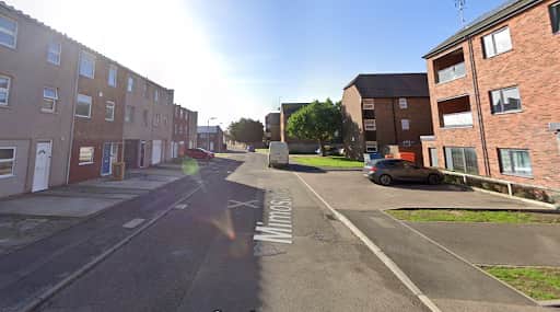 The baby was found dead at an address in Mimosa Close, Harold Hill.